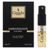 GISADA AMBASSADOR BLACK 1.5ml EDP SP VIAL (M)