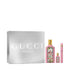 GUCCI FLORA GORGEOUS GARDENIA SET 3.3oz EDP SP+5ml EDP SP+10ml EDP SP (L) H.B