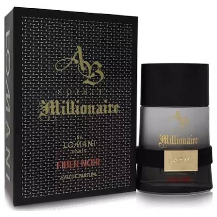 AB SPIRIT MILLIONAIRE FIBER NOIR 3.4oz EDP SP (M)