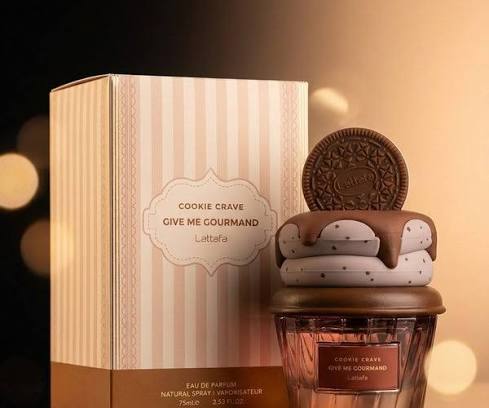 LATTAFA GIVE ME GOURMAND COOKIE CRAVE 2.5oz EDP SP (L)
