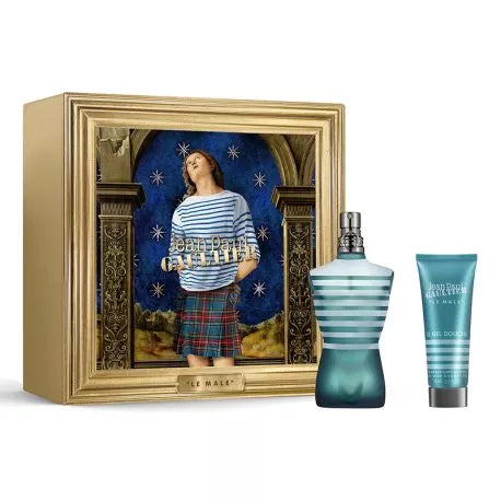 JPG LE MALE SET 4.2oz EDT SP+2.5oz SG (M)