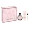 JIMMY CHOO SET 3.3oz EDP SP+7.5ml EDP SP MINI+3.3oz BL (L) HARD BOX