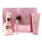 JIMMY CHOO WITH LOVE SET 3.4oz EDP SP + 7.5ml SP + 3.4oz B/LOTION (L)