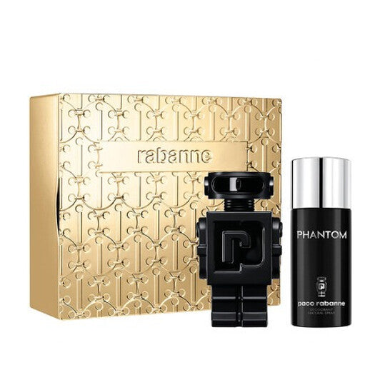 PACO RABANNE PHANTOM SET 3.4oz PARFUM SP+ 5oz DEO STICK (M)
