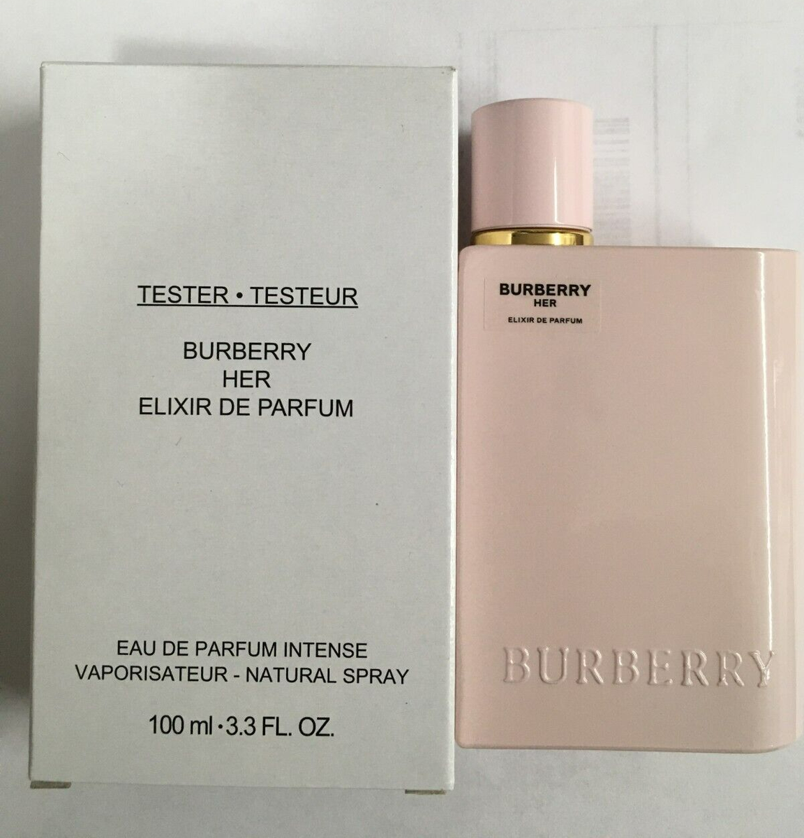 BURBERRY HER ELIXIR 3.3oz EDP SP TS (L)