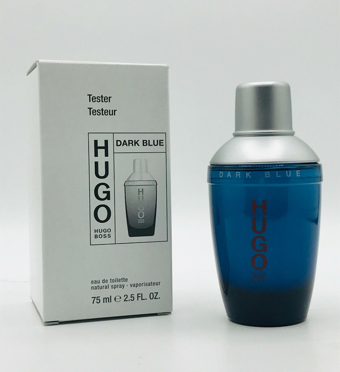 HUGO DARK BLUE 2.5oz  EDT SP TS (M)