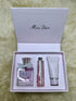 MISS DIOR SET 3.4oz EDP SP+2.5oz BODY MILK+5ml MINI EDP SP (L)