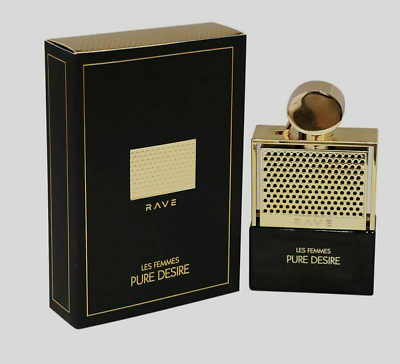 LATTAFA RAVE PURE DESIRE GOLD 3.4oz EDP SPRY (L)