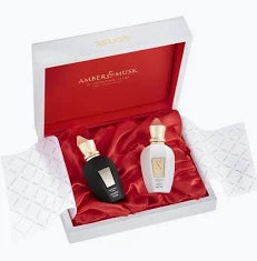 XERJOFF MIXING EXPERIENCE SET AMBER & MUSK COLLECTION 2X50ML EDP SP (L)