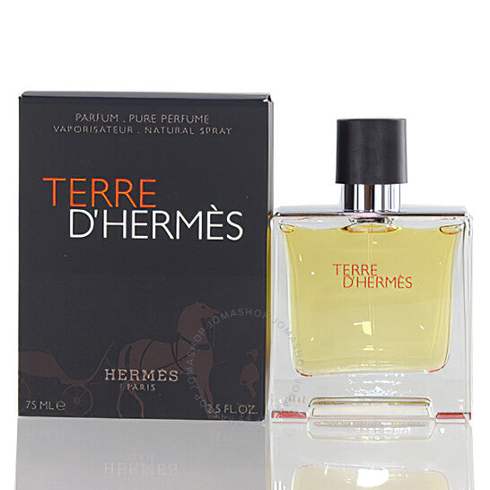 TERRE D'HERMES 2.5oz PARFUM SP TESTER (M)