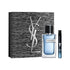 YSL Y SET 3.4oz EDP REFILLABLE SP + 10ml EDP SP (M) HARD BOX